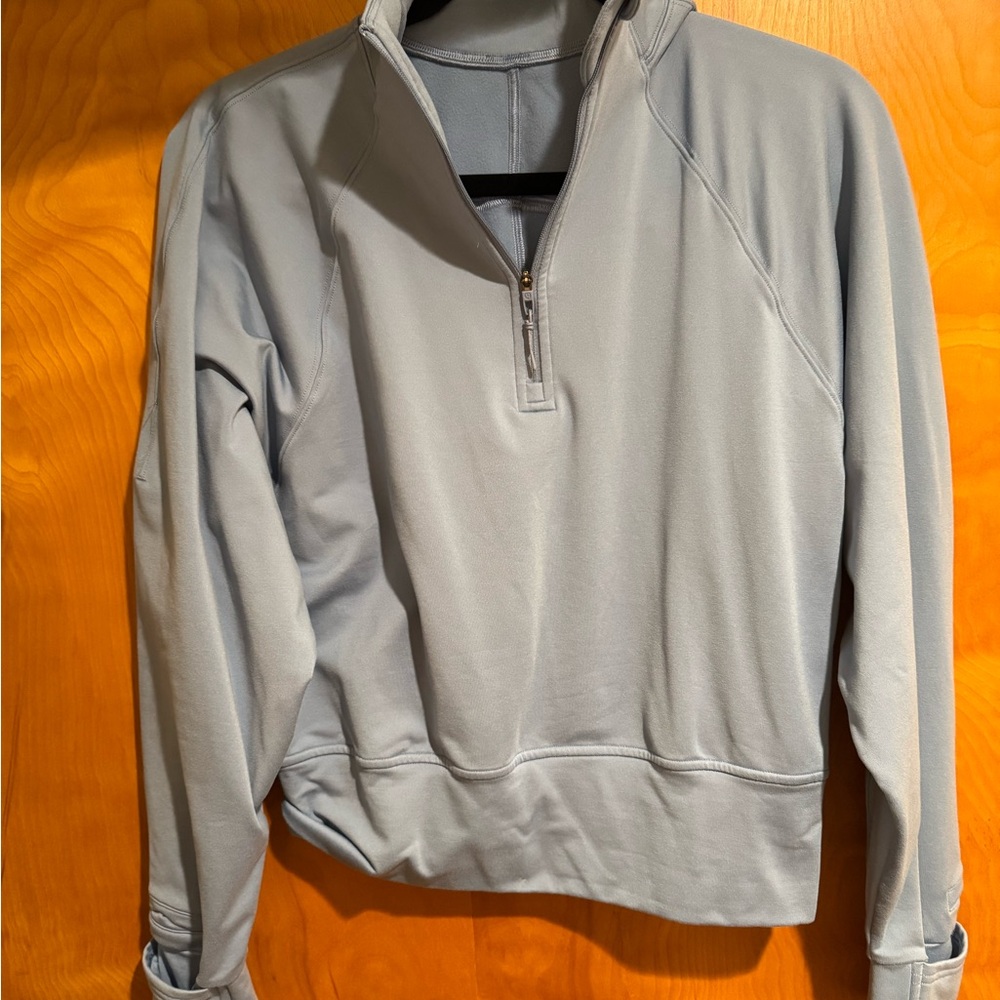 Lululemon Light blue Quarter-Zip Pullover